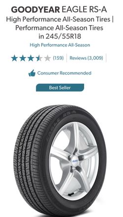 245/55/R18 Goodyear New Tire