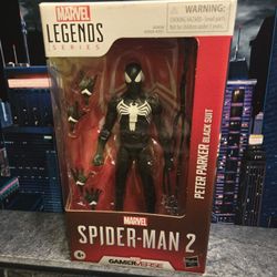 6" Peter Parker Black Suit Action Figure 