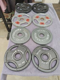 10 pound olympic weights weight plates