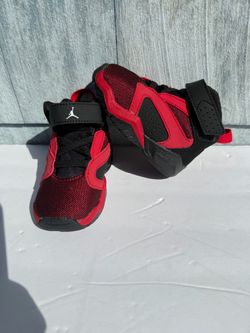 Jordan Lift Off TD Shoes 4C Toddler Gym Red Black Baby AV1244-002 Basketball Kid.