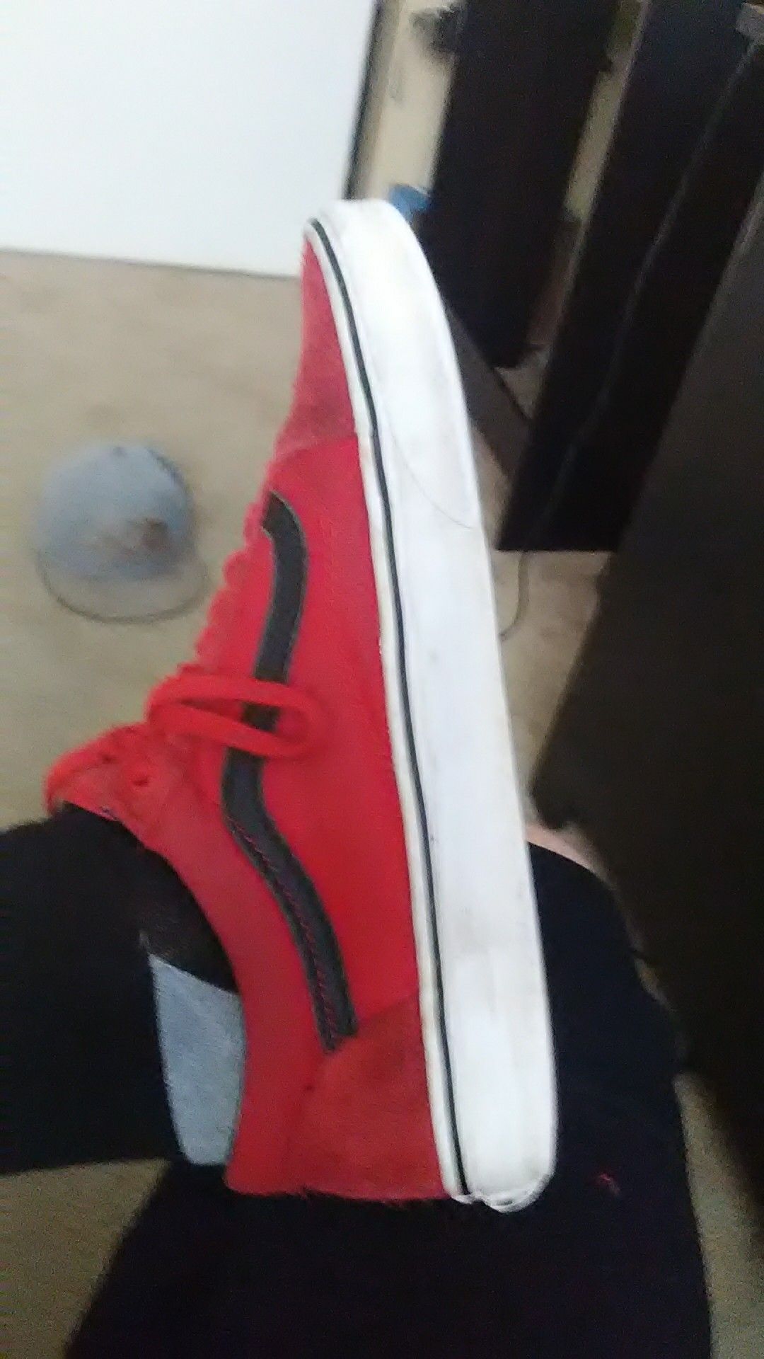 Red vans!