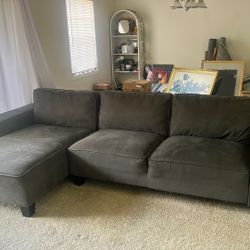 Gray Sectional Couch — Need Gone ASAP