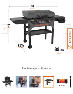 BRAND NEW IN BOX  2 🔥 BURNERS GRIDDLE