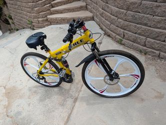 Jerel foldable 26.5" bike.
