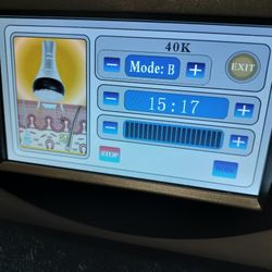 RF Liposlim Cavitation Machine Control Screen 40K