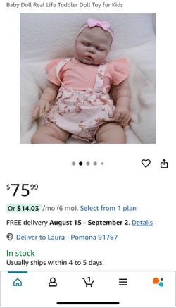 Realistic Baby Doll