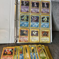 Vintage Pokemon Cards, Holo Lot Damaged/Highly Played Cards and Mp 100+ Cards