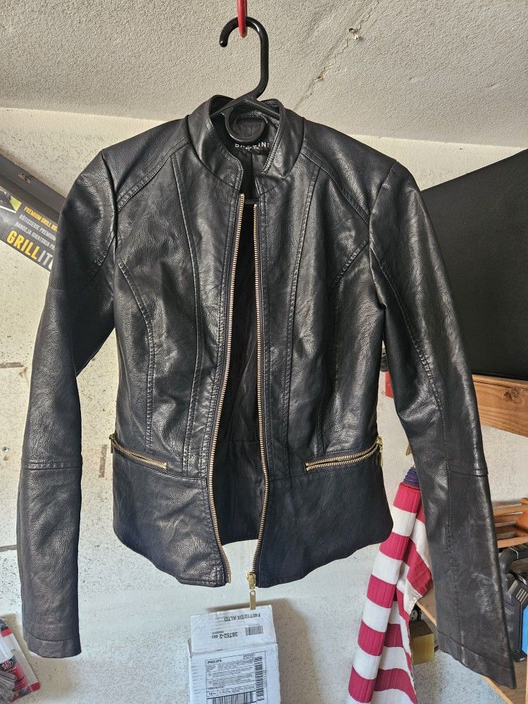 BACCINI WOMAN'S LEATHER JACKET