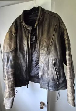 USA Bikers Dream Men's Leather Jacket M/L