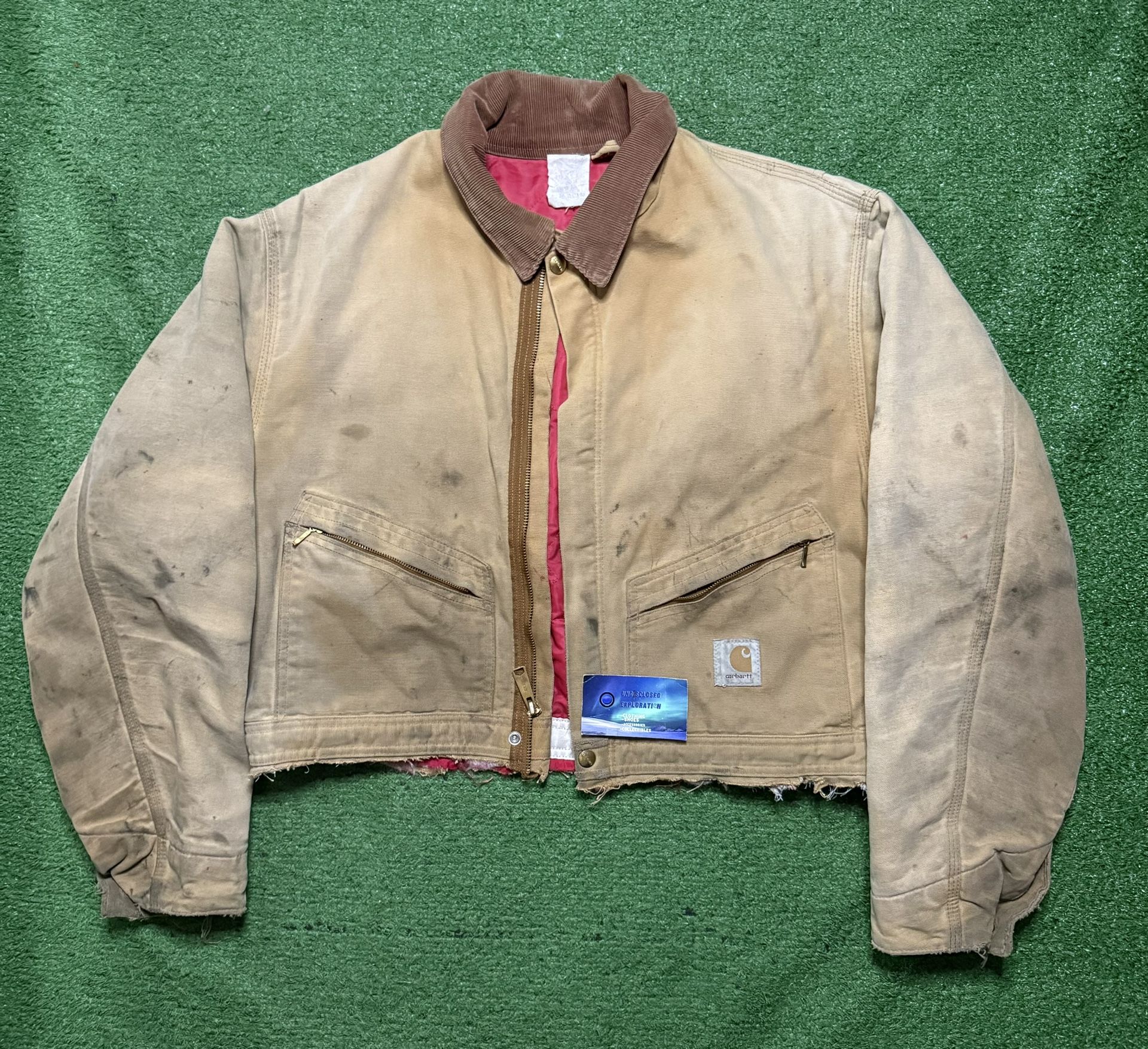 Vintage Carhartt Cropped Jacket Large