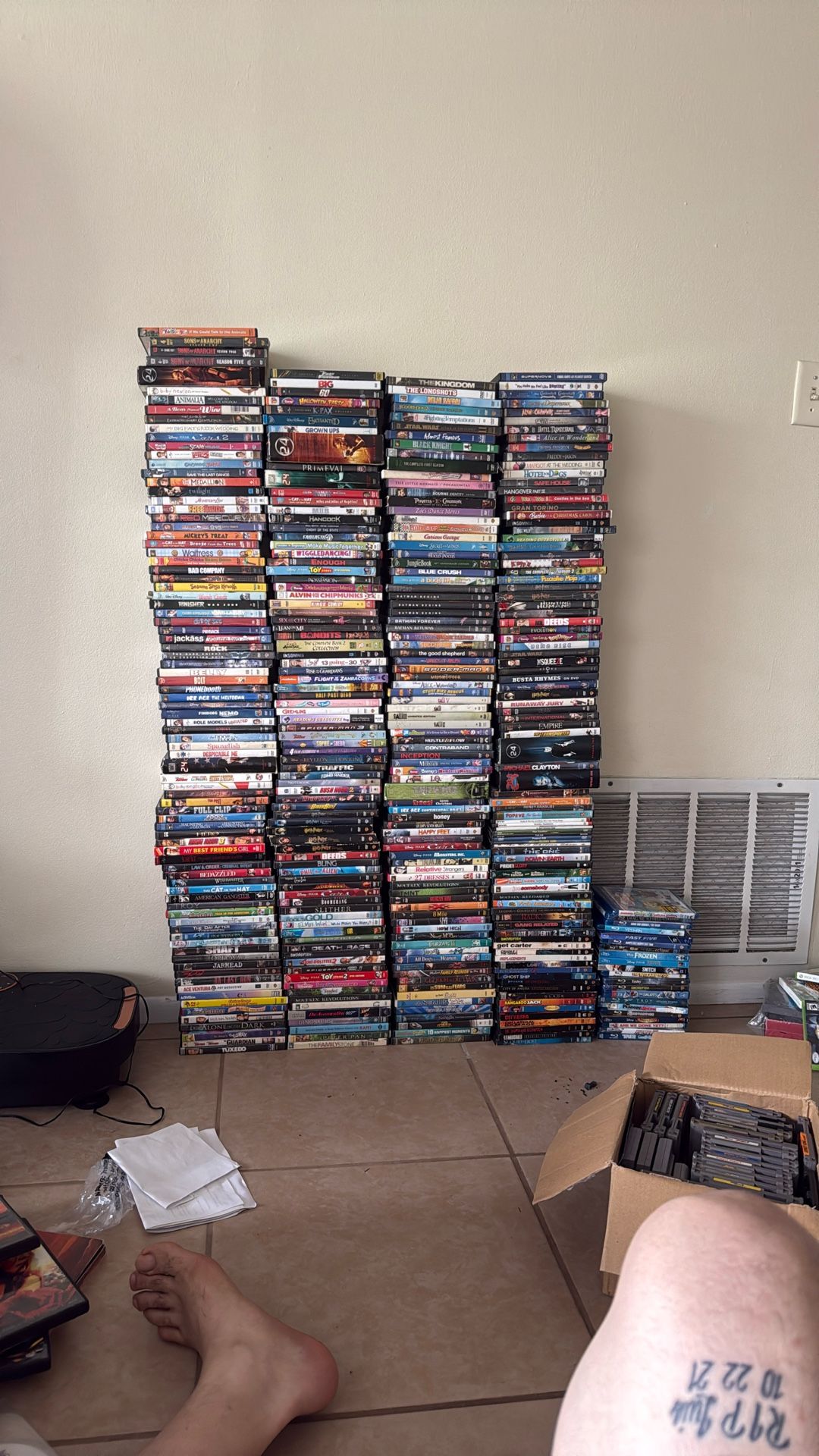 (344 DVDs & 21 Blu-ray Disc )  (The Price I Put Is Not The Real Price ) Send Offers