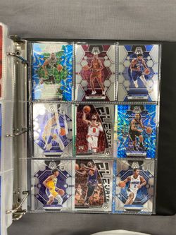 1080+ NBA Basketball Card Lot Binder Included Mosaic Prizm RC Inserts Stars
