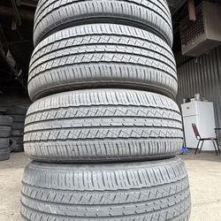 4 Used 245/60/18 DELINTE DH7 TIRES 