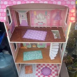 Casita Mediana  Para Decoracion Al Lugar Favorito De Tu Niña