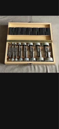 16 bit Forstner drillbit set