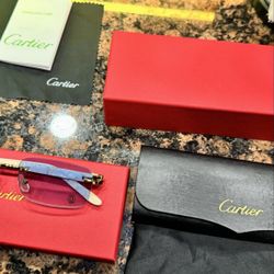 Cartier Glasses (buffs) Old School