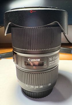 Canon EF 16-35mm f/4L IS USM lense