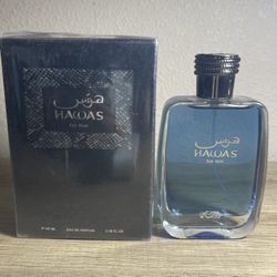 Hawas for Him by Rasasi Cologne EDP 3.38 oz Men New in Box (Sealed) FREE SHIP