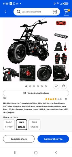 Mini moto de croos