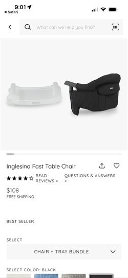Inglesina Fast Table Chair with Tray
