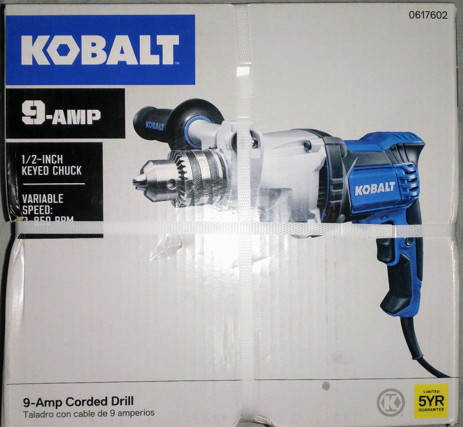 Kobalt 1/2 Keyed Corded Drill