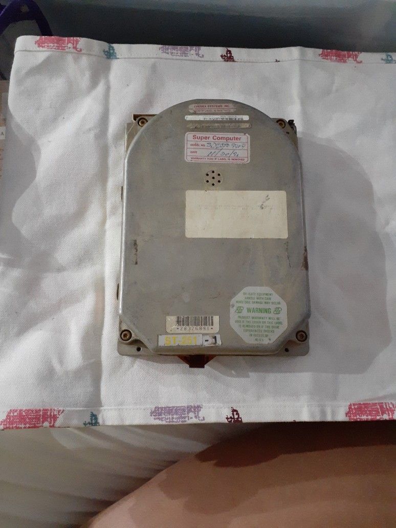 Vintage Seagate St-251-1 Super Computer Drive