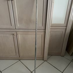 Shower Curtain Rod With Some Hooks