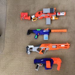 Nerf Gun Bundle (Read Description for all details)