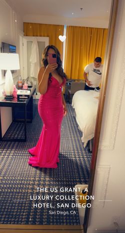 Stunning Hot Pink Dress