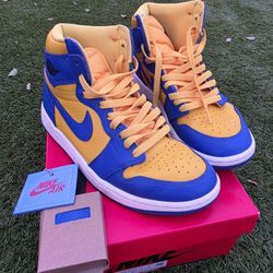 Women's Jordan 1 Reverse Laney Sz8.5
