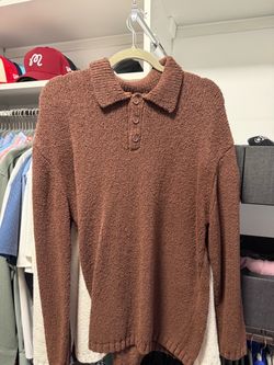 Alo textured knit polos