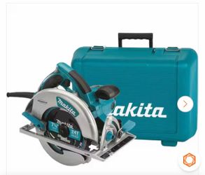 15 Amp 7-1/4 in. Corded Lightweight Magnesium Circular Saw with LED Light, Dust Blower, 24T Carbide blade, Hard Case