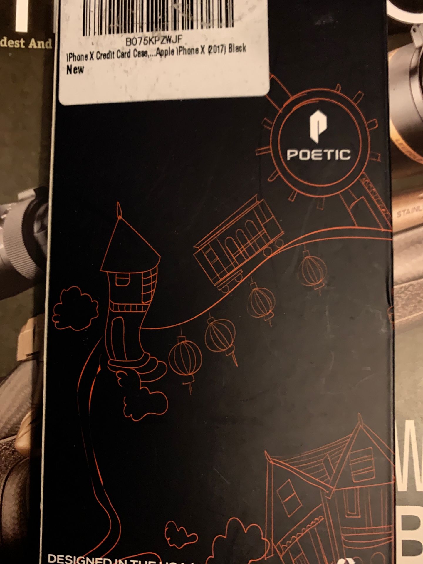 iPhone X credit card case