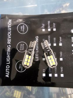 Bright T10 white Led can be used for interior lighting or exterior.