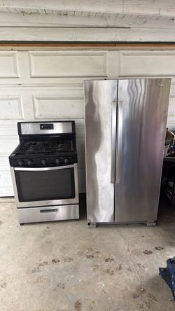 Whirlpool Fridge and Stove