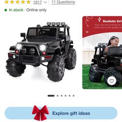 12v Ride On Truck With Remote 