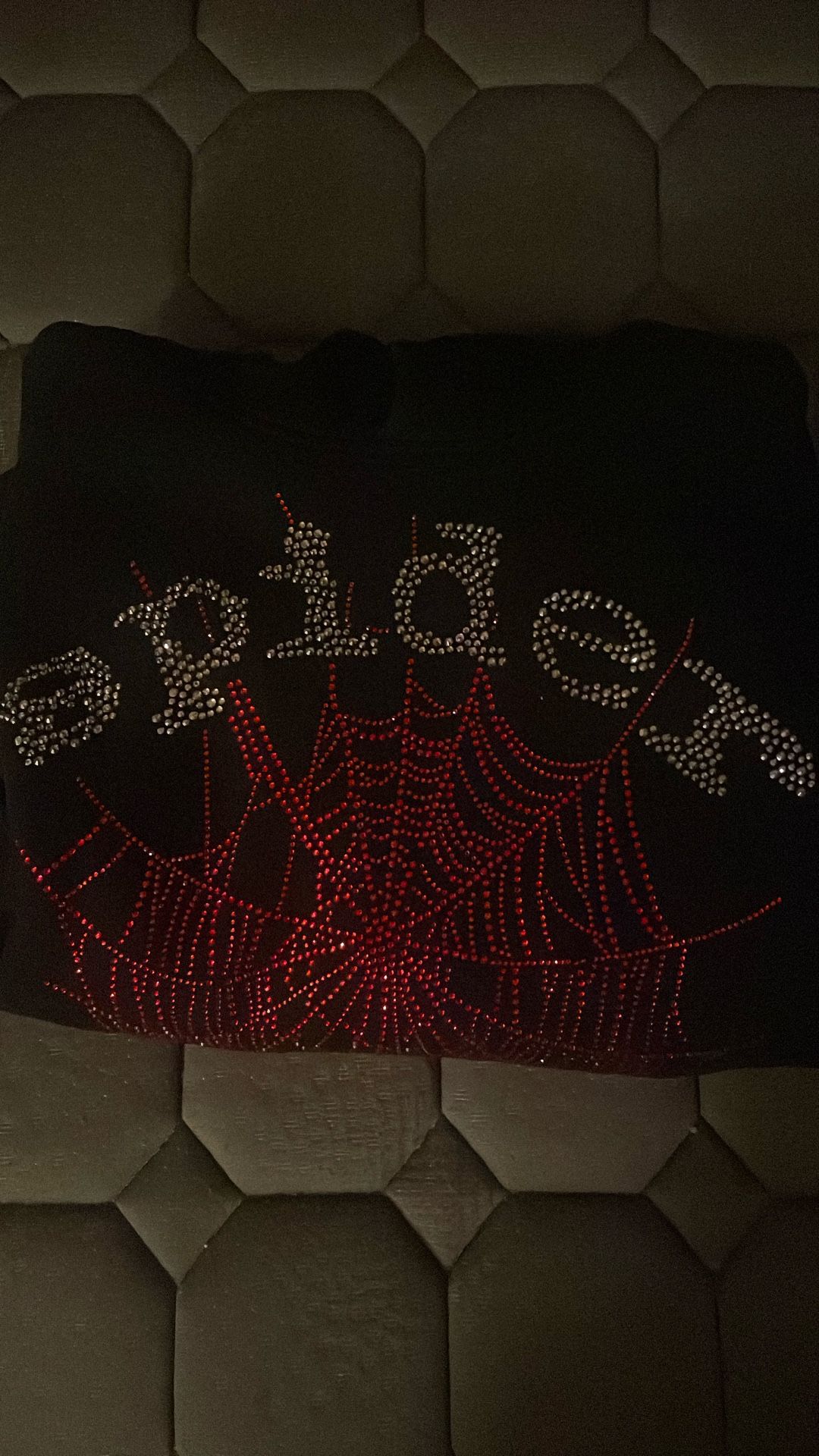 Sp5der OG Rhinestone Hoodie