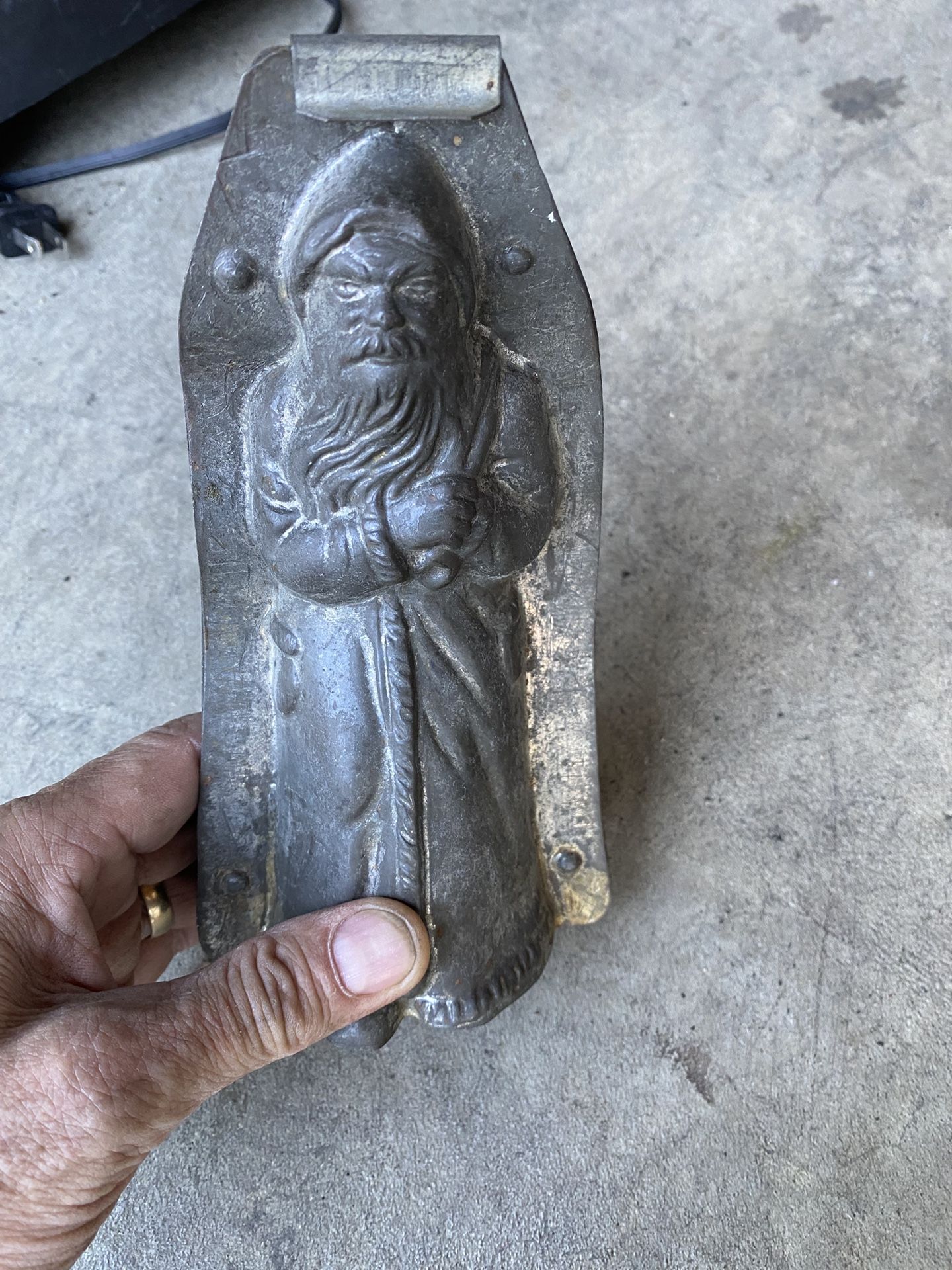 Antique Santa Claus Chocolate Mold