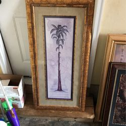 Palm tree painting
