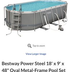 Above Ground Oval Pool