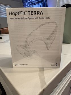 Haptifit Terra Headphones Bluetooth Brand New