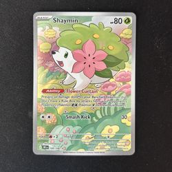 Shaymin Pokemon Card