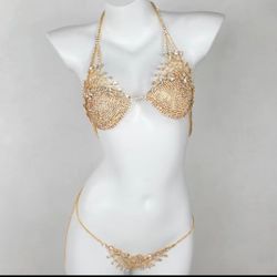Crystals Colored Diamonds Accessory Underwear For Women 