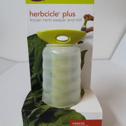 Chef'n Herbcicle Plus Frozen Herb Keeper And Mill Freeze Preserve Grind Herbs, Chef'n Herbcicle Plus.Condition is New " Used to freeze fresh herbs f