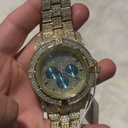 9’ Gold Plated Watch