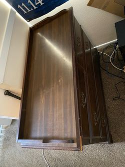 Vintage wooden dresser