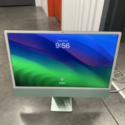 24" Apple M1 iMac + Keyboard & Trackpad