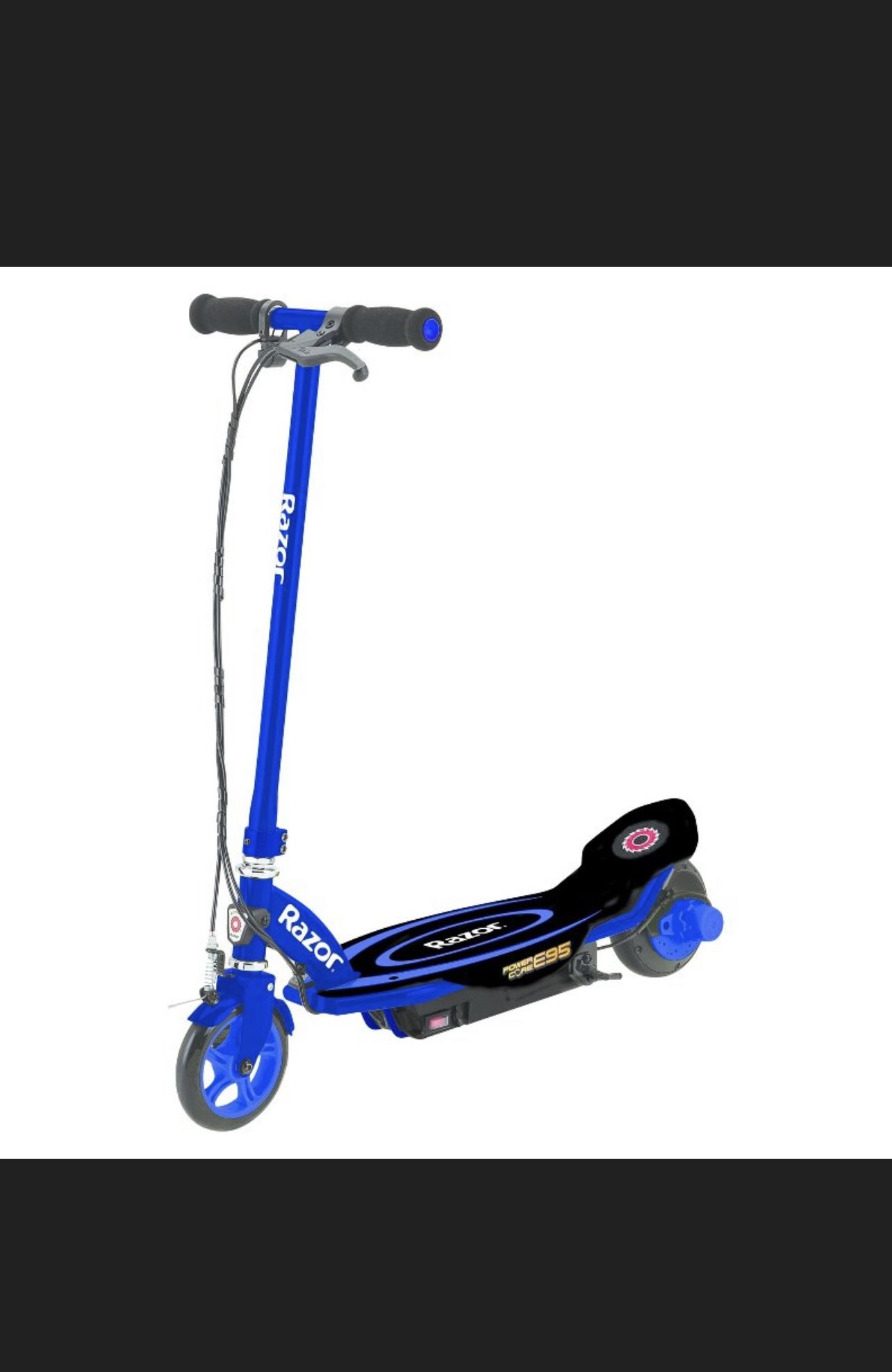 Razor Power Core E95 Electric Scooter - Blue