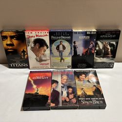 VHS — $3 or 2 for $5
