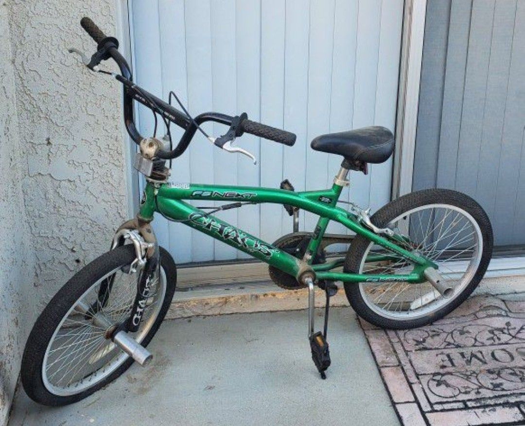 Green Next Chaos BOYS' Freestyle Bike FRAME